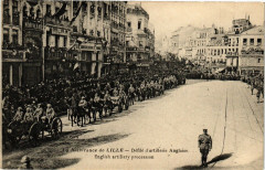 La Delivrance de Lille - Defile d'Artillerie Anglaise -
																					59160 Lille
																			