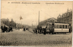 Roubaix - Boulevard gambetta à Roubaix