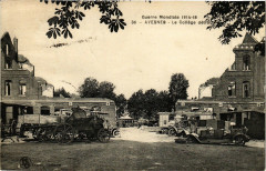 Guerre Mondiale 1914-18 - Avesnes - Le College detroit à Erre