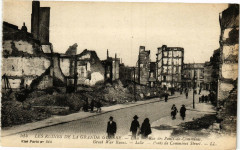 Les Ruines de la Grande Guerre - Lille - Rue des Ponts-de-Commines à Lille
