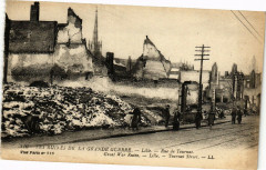 Les Ruines de la Grande Guerre - Lille - Rue de Tornai à Lille