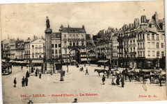 Lille - Grand'Place - La Déesse à Lille