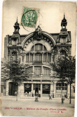 Lille - Maison du Peuple (Place Conde) à Lille