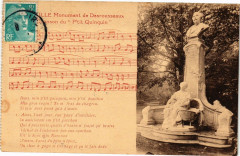 Lille Monument de Desrousseaux - Chanson du P'tit Quinquin à Lille