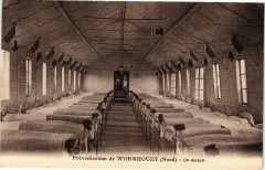Preventorium de Wormhoudt - Un dortoir