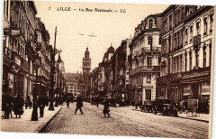 Lille - La Rue Nationale à Lille