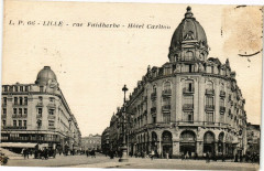 Lille - rue Faidherbe - Hotel Carlton à Lille