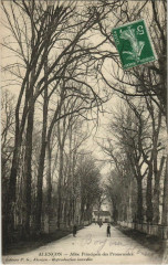 Alencon Allee Principale des Promenades France à Alençon