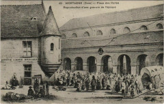 Mortagne - Place des Halles -
													61 Orne
												