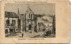 Chambois - Portail de l'Eglise