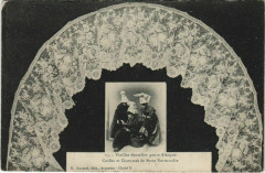 Vieilles dentelles genre Alencon-Coiffes et Costumes de Basse