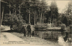 Bagnoles-de-l'Orne-Le Lac dans le Parc de l'Etablissement Thermal