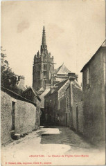 Argentan-Le Clocher de l'Eglise Saint Martin à Argentan