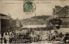 Flers Orne - La Place du Marche à Flers