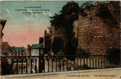 La Normandie - Domfront- Les Tours de Godras et Rue des Barbacanes