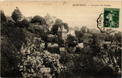 Domfront - Vue prise du Cháteau à Ri