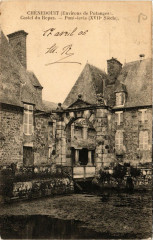 Chénedouit (Environs de Pulanges) - Castel du Repas -Pont-levis ..