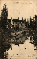 Argentan - Vue sur l'Orne - Le Pont à Argentan