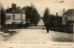 Mortagne - Perspective de l'Avenue de la Gare