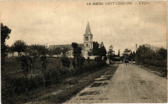 Le Bourg Saint-Léonard -L'Eglise à Sai