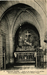 Grande Trappe - Autel en fer forgé de N.-D. de Pitié Ceuvre ...