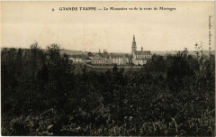 Grande Trappe - Le Monastére vu de la route de Mortagne