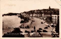 Boulogne-sur-Mer - Vue générale du Quai Gambetta