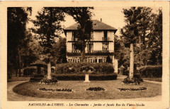 Bagnoles-de-L'Orne- Les Charmettes - Jardin et facade Rue du Vieux -
													61 Orne
												
