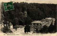 Bagnoles-de-l'Orne - L'Etablissement Thermal á vol d'Oiseau