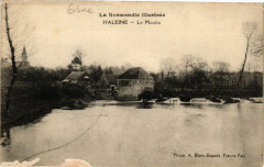 La normandie illustree Haleine - Le moulin