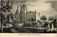 Ruines du chateau du diable , pres Domfront