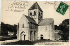Domfront - La veille eglise notre dame sur l'eau