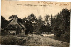 Environs de Saint-Cénéri - Le Moulin de Trotté à Ri