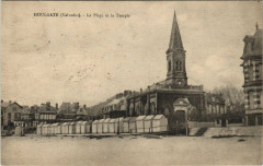 Houlgate - La Plage et le Temple à Houlgate