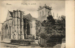 Dives - L'Eglise le portail