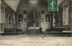 Mesnil-Villement - Intérieur de L'Eglise
