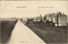 Saint-Aubin - Rue Pasteur et la Tourelle