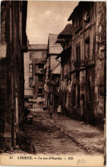 Lisieux - La rue d'Ouville à Lisieux