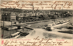 Le Port vue prise du Grand Phare - Trouville