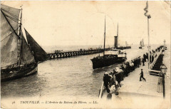 Trouville - L'Arrivée du Bateau du Havre