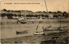 Trouville - Vue sur Trouville du Quai de la Touque