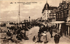 Trouville - Plage Fleurie - Les Planches