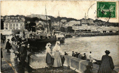 Trouville Arrivée du Bateau Le Rapide -
													14 Calvados
												