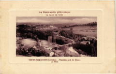 Thury-Harcourt - Panorama pris du Coteau du Hom