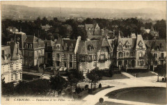 Cabourg - Panorama et les Villas à Cabourg