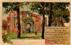 Ruines de l'Abbaye de Villers - Entrée du Logis Abbatial