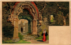 Ruines de l'Abbaye de Villers - La Porte Triloble