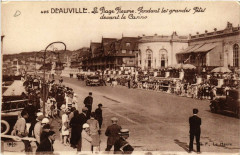 Deauville - La Plage Fleure. Pendant les grandes Fétes devant.. à Deauville