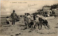 Langrune - La Plage - Les cabines