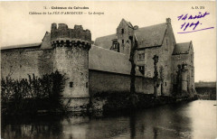 Chateaux du Calvados Chateau de La Fée d'Argouges-Le Donjon -
													14 Calvados
												